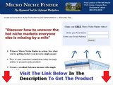 Micro Niche Finder Trial Download Bonus   Discount