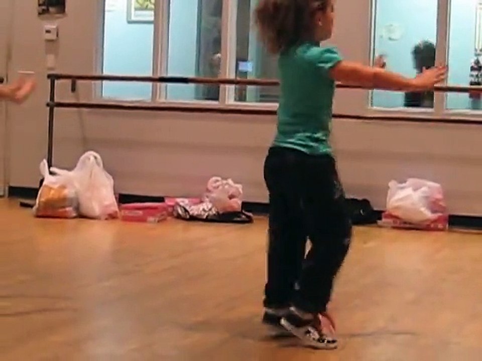 9 year old Amazing Dance video of Emily a very talented young girl hip hop dancer at practice 2010