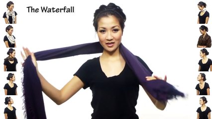 Wear your Scarf in 25 ways(4.5 Minutes!)