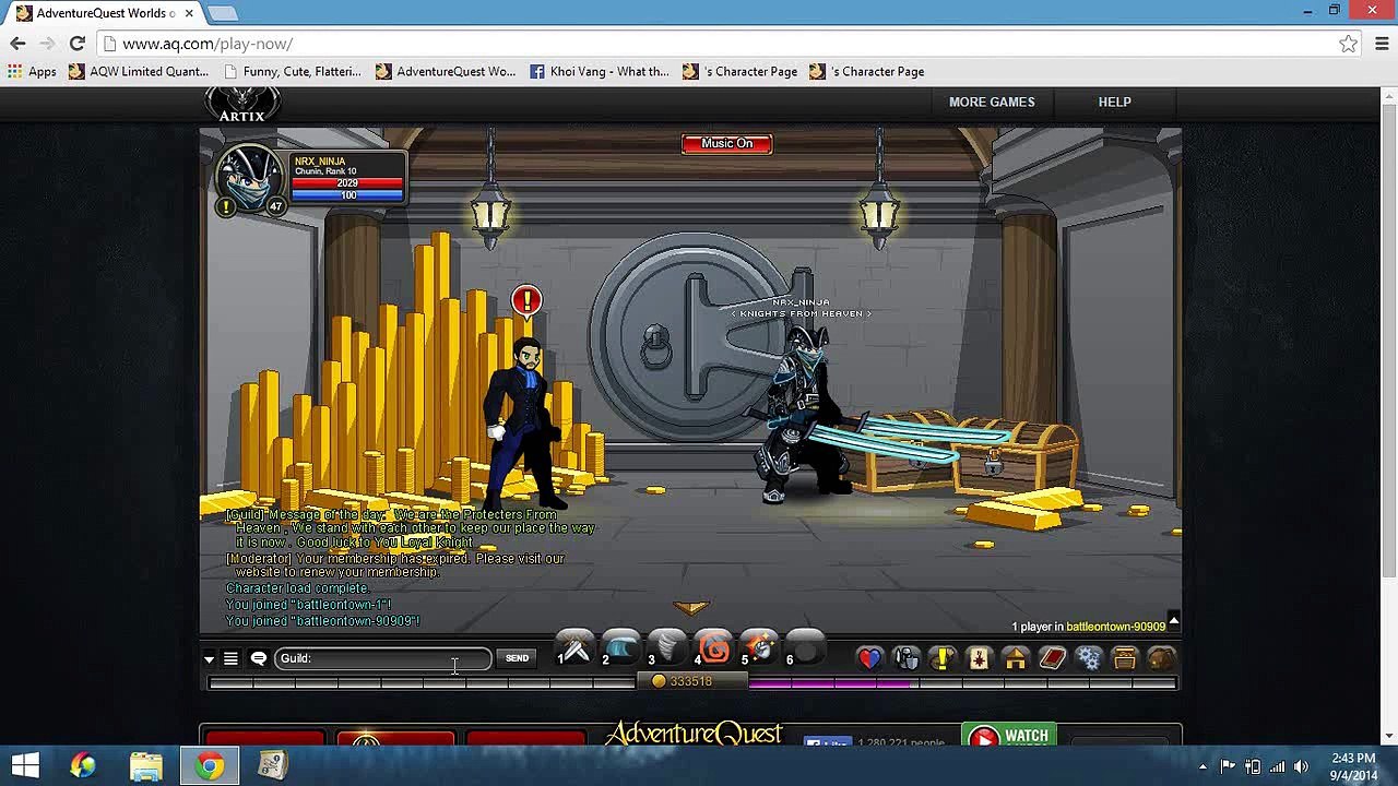 Accounts - Buy Sell - AQW-Account Trade_Sell