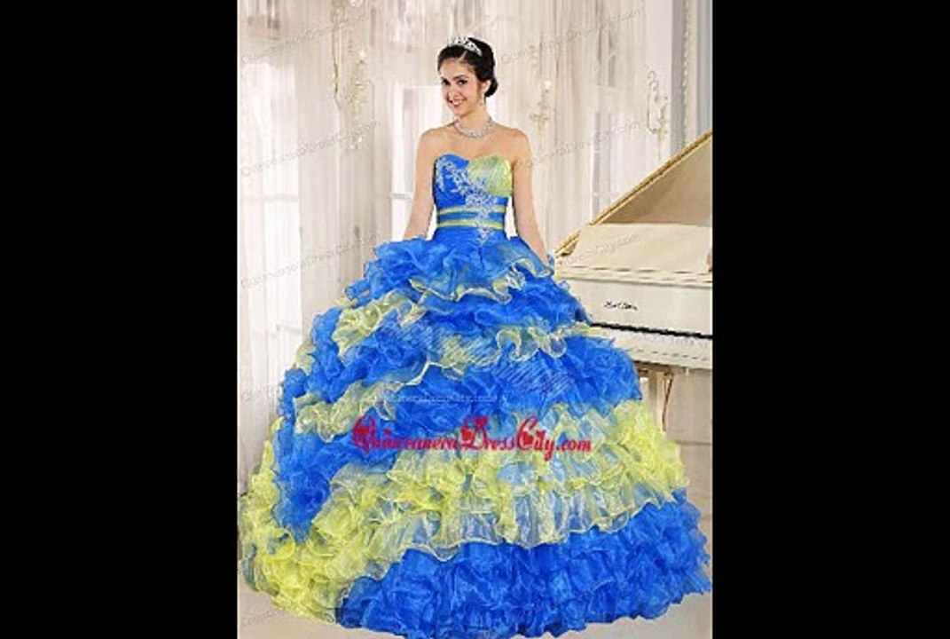 exquisite beading and ruching quince dresses in white and red