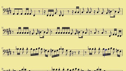 [ Cello ] Talk Dirty - Jason Derulo I - www.downloadsheetmusic.com.br