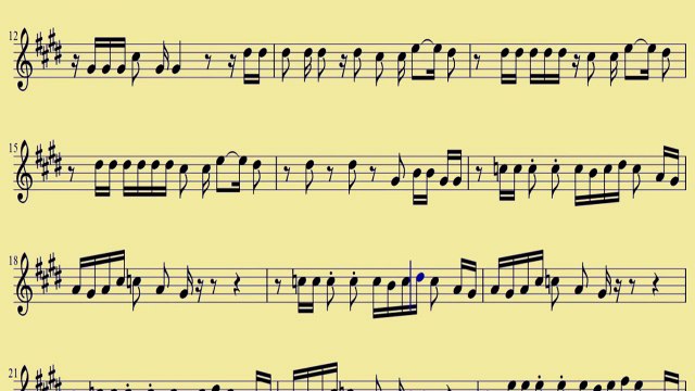 [ Trumpet ] Talk Dirty - Jason Derulo I - downloadsheetmusic.com.br