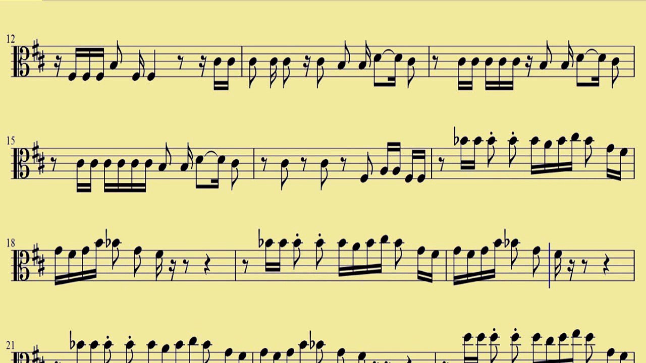 [ Viola ] Talk Dirty - Jason Derulo I - www.downloadsheetmusic.com.br