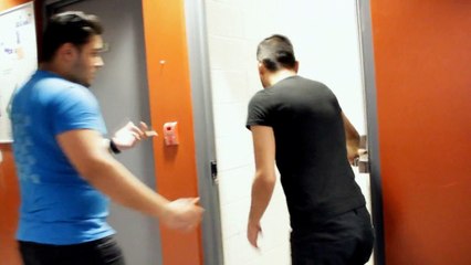 How Brown people hold the door..