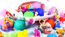 Play Doh Littlest Pet Shop Disney Princess Kinder Surprise Eggs Play Doh Peppa Pig Ariel Cinderella