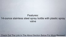 Honey-Can-Do KCH-01085 Stainless Steel Spray Bottle, 14-Ounce Review