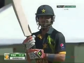 KIERON POLLARD sledging AHMAD  SHAHZAD - EPIC - West Indies vs Pakistan 2nd ODI at Guyana 2013