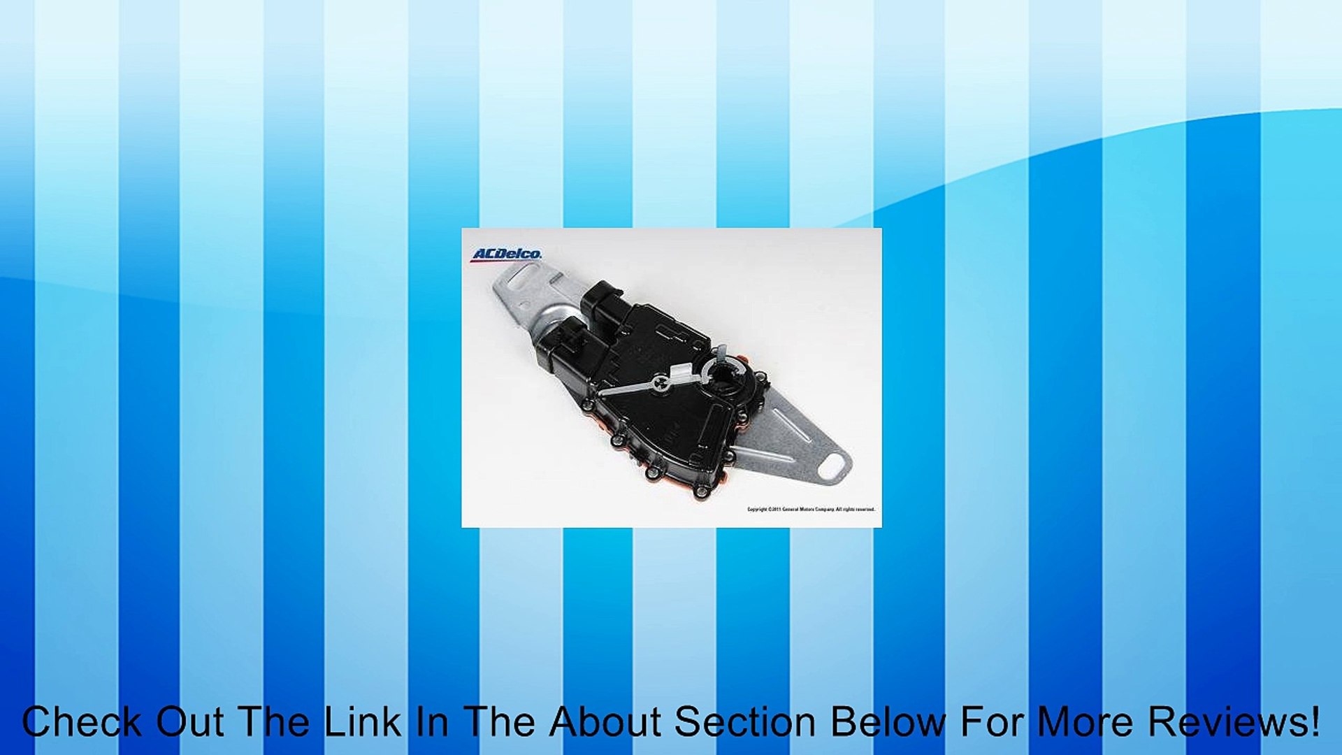 ACDelco D2263C Backup/Neutral Switch
