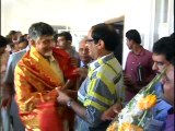 #TELUGU YUVA SAKTHI PRESIDENT MET NARA CANDRA BABU NAIDU