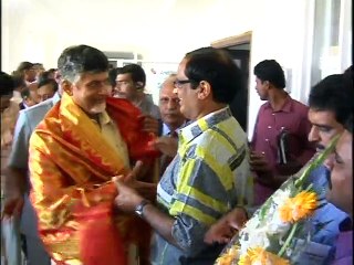 #TELUGU YUVA SAKTHI PRESIDENT MET NARA CANDRA BABU NAIDU