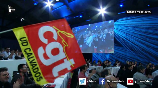 Thierry Lepaon face à la direction de la CGT