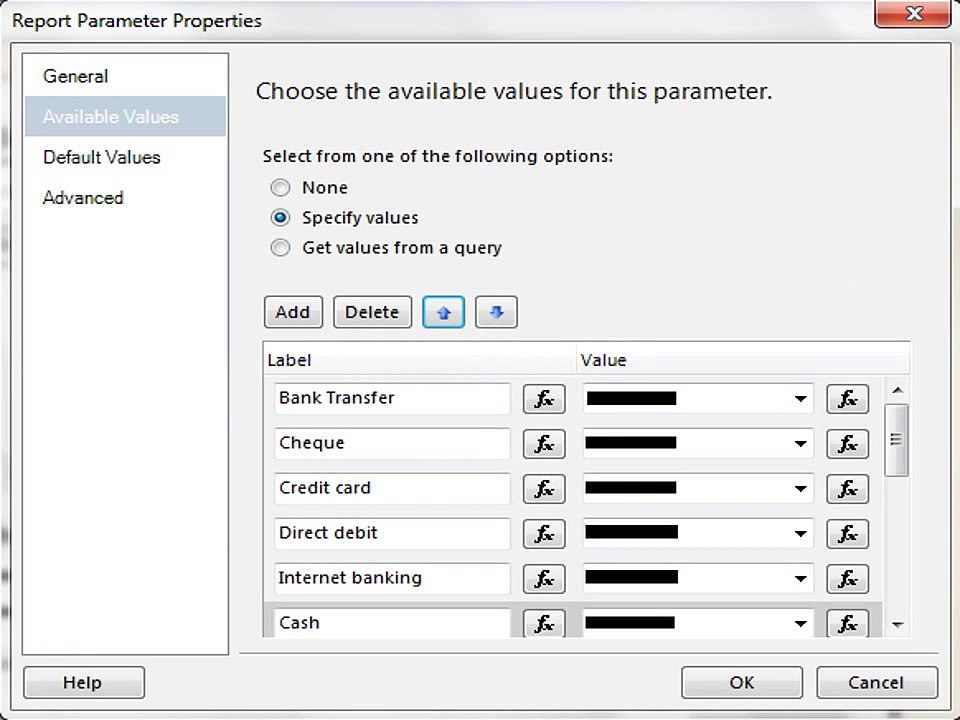 How to Use Multi Selected Dropdown as Parameter in CRM SSRS