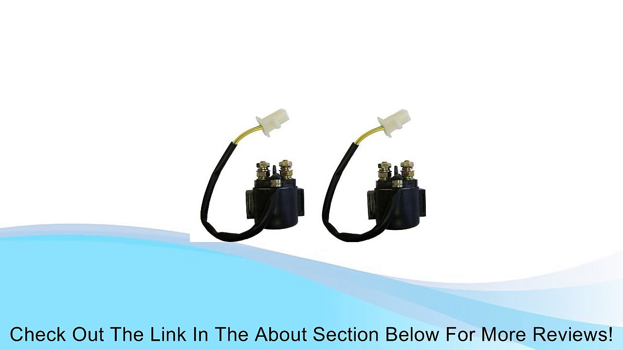 2 Units Starter Solenoid Relay Yamaha Timberwolf 250 YFB250 1992 1993 1994 1995 1996 1997 1998 1999 2000 Review
