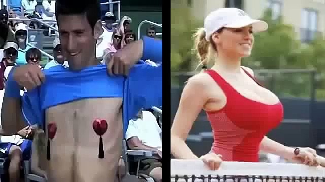 Funny Moments in Tennis ever (All Legend: Federer, Nadal, Agassi, Nole)