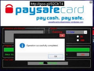 Paysafecard Code Generator v1 0 1 Updated
