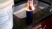 How to make a cool glass with a beer bottle