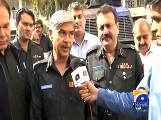 Geo News Headlines 6 January 2015_ IG Sindh meeting