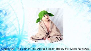 Milk protein cotton yarn handmade baby Yoda hat - fits 0 to 3 months baby Review