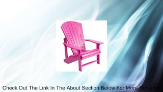 CR Plastics Generation Line Adirondack Chair Review