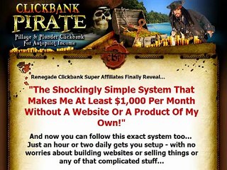 CB Pirate Clickbank Pirate Review   a Plug & Play System for Affiliate Marketers