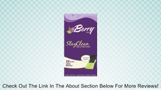 Berry Stayclean Black Feminine Pantiliners Long, 32 Pack Review