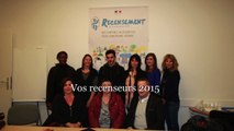 Présentation des agents recenseurs Montélimar 2015