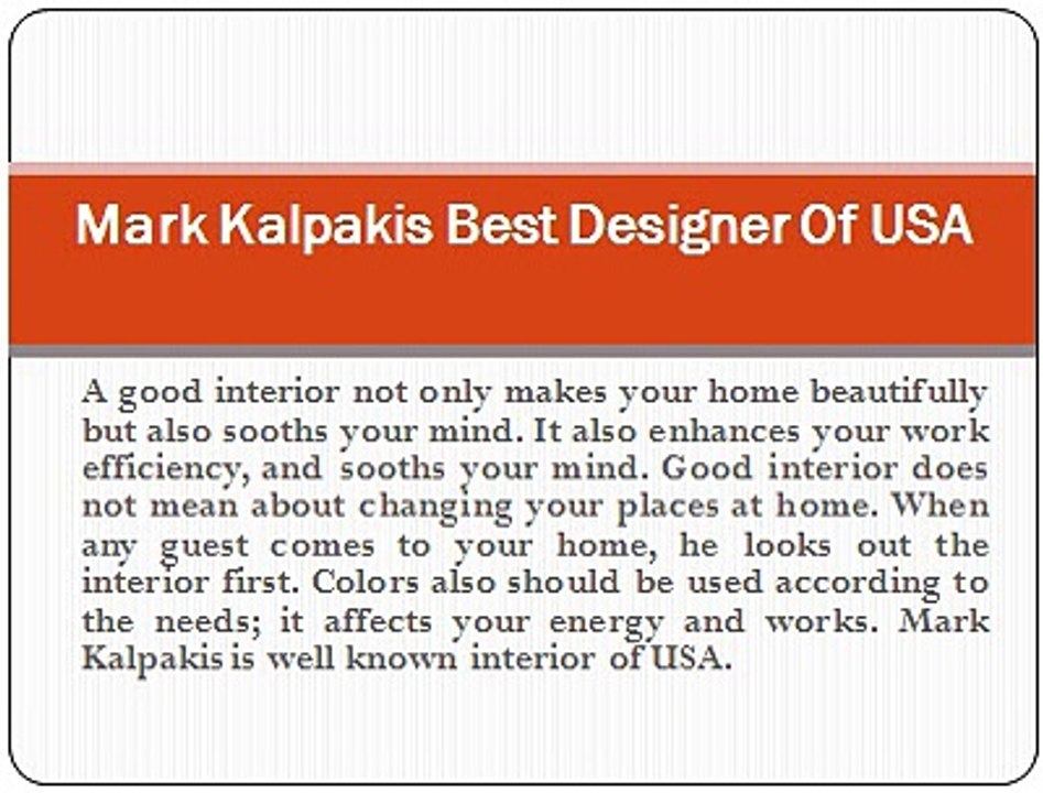 Mark Kalpakis