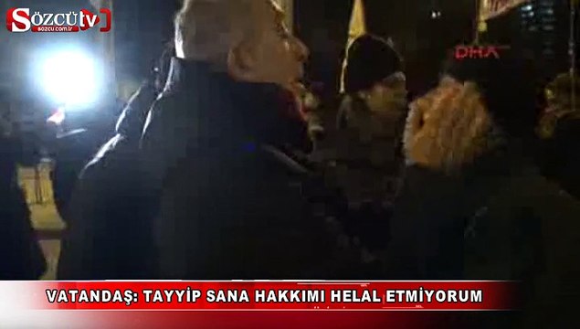 Tayyip sana hakkımı helal etmiyorum