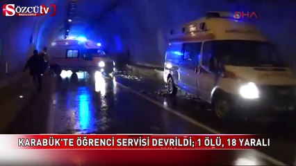 下载视频: Öğrenci servisi devrildi: ölü ve çok sayıda yaralı var!