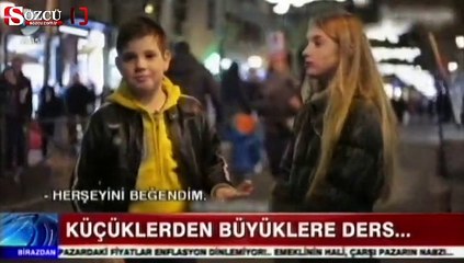 Küçüklerden büyüklere ders
