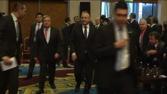 Dışişleri Bakanı Çavuşoğlu 7. Büyükelçiler Konferansı'nda Büyükelçilere Hitap Etti
