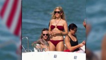 Goulding Heats Up Miami in a Red Bikini
