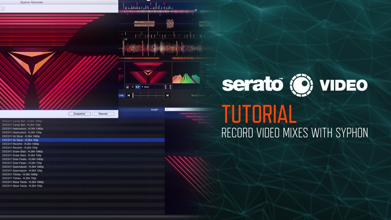 Serato Video (Tutorial): Record Video DJ Mixes with Syphon