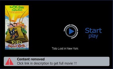 Toto Lost in New York DVD Online Streaming