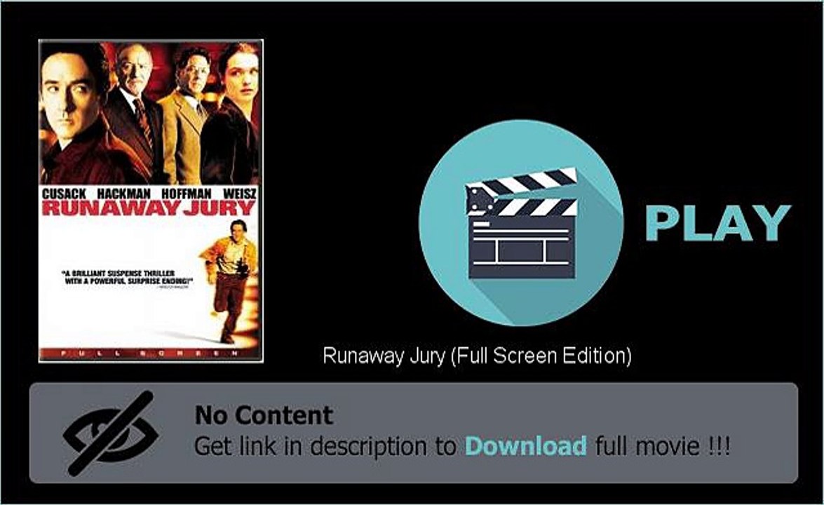 Runaway Jury (Full Screen Edition) Direct Download