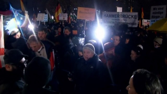 Germany Pegida protests: Rallies over 'Islamisation'