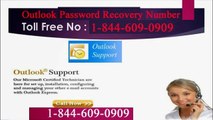 1-844-609-0909 @ ## Outlook Password Recovery Number, Outlook Retrieve Password