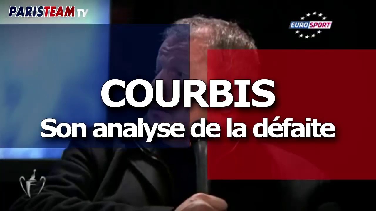 Courbis analyse sa défaite