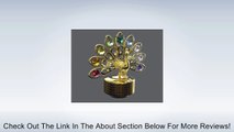 24k Gold-Plated Swarovski Crystal Figurine - Peacock (Multi-Colored Crystals) Review