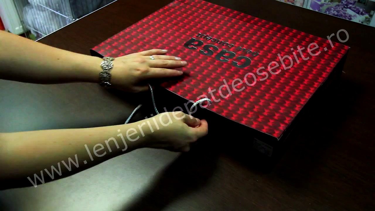 Lenjerii de pat 3D alb cu negru