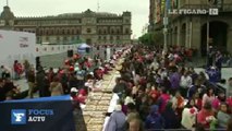 Mexique : un gigantesque gâteau de 9 000 kilos pour la fête des Rois Mages