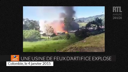 Explosion d'une usine de feux d'artifice