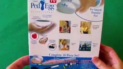 Ped Egg Manikür Seti (18 Parça) www.indirimsmart.com
