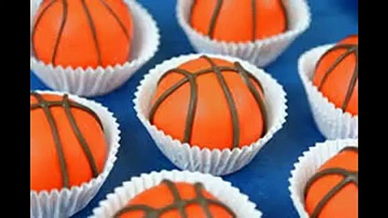 How To Make A Basketball Cake