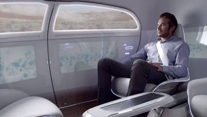 Mercedes-Benz F 015 : jusqu'où pourrait aller la voiture autonome