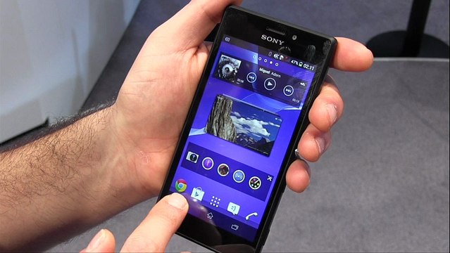 MWC 2014 : Découverte du Xperia M2, le nouveau smartphone de milieu de gamme de Sony