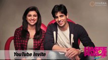 Parineeti Chopra, Sidharth Malhotra - Youtube Invite - Hasee Toh Phasee