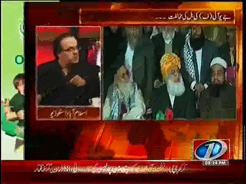 Dr Shahid Masood tells the real reason behind Maulana Fazal ur Rehman Oppsing 21st Amendment