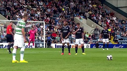Dundee Keeper makes stunning reaction save!